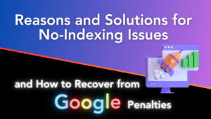 no index - google penalty